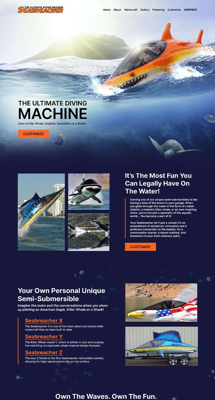 FLR Method Homepage Design