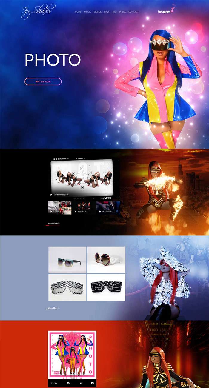 Seabreacher Homepage Design