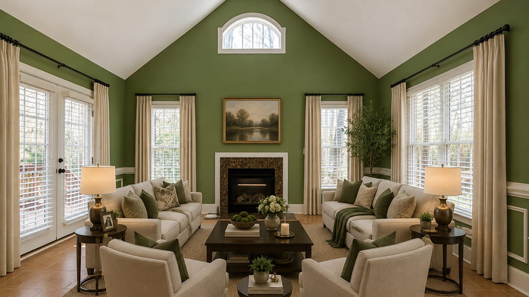 Staged Living Room